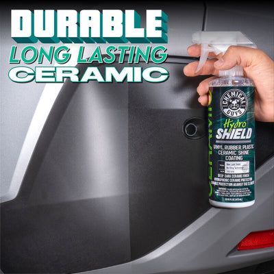 Hydroshield Ceramic Shine Coating for Rubber, Vinyl, Plastic (Hydro shield)