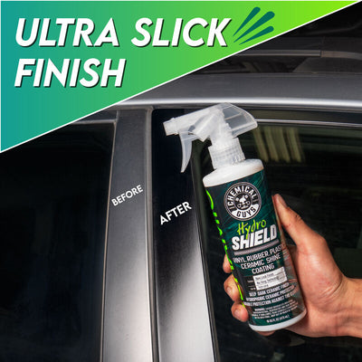 Hydroshield Ceramic Shine Coating for Rubber, Vinyl, Plastic (Hydro shield)