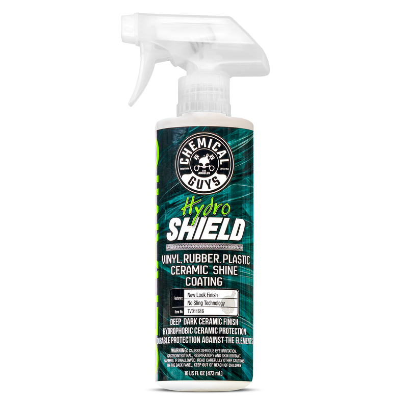 Hydroshield Ceramic Shine Coating for Rubber, Vinyl, Plastic (Hydro shield)